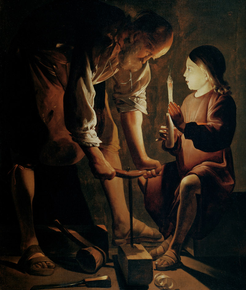 Joseph the Carpenter, Georges de la Tour